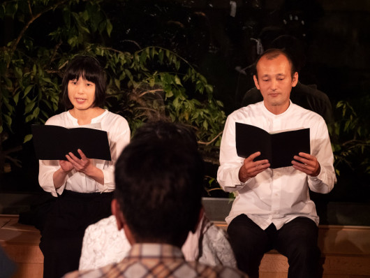 耳で楽しむ古事記（ふることふみ）〜その1 天地初発〜_舞台写真