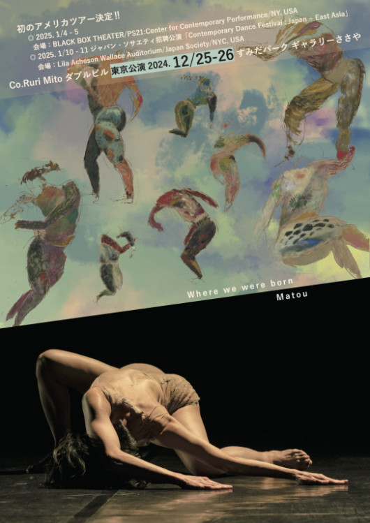 Co.Ruri Mito 「2025 Double Bill Tokyo-NYC Tour」_フライヤー/キービジュアル