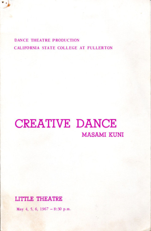 カルミナ・ブラーナ、 エターナル・ナウ、アルマ・ベッラ_パンフレット